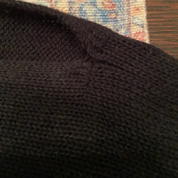 NWT J Crew Wool/Cashmere Colorblock Poncho - Picture 5 of 7